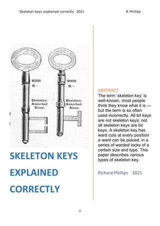 4 Ways to Pick A Skeleton Key Lock