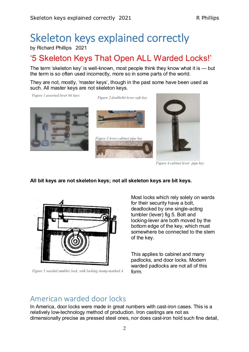 Skeleton keys explained correctly (illustrated)