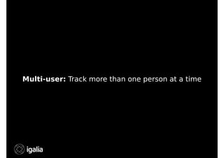 Multi-user: Track more than one person at a time

 