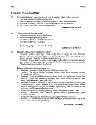 Soalan Bahasa Melayu Kertas 2