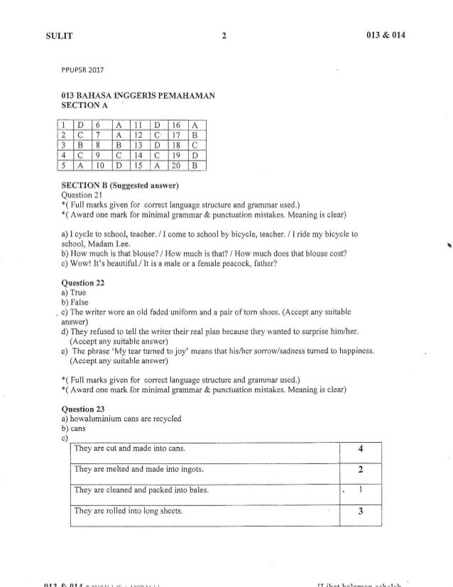Trial Upsr Melaka 2017 Skema Bahasa Inggeris 013 014
