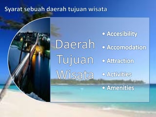 Skema dan unsur pariwisata