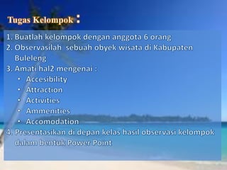 Skema dan unsur pariwisata