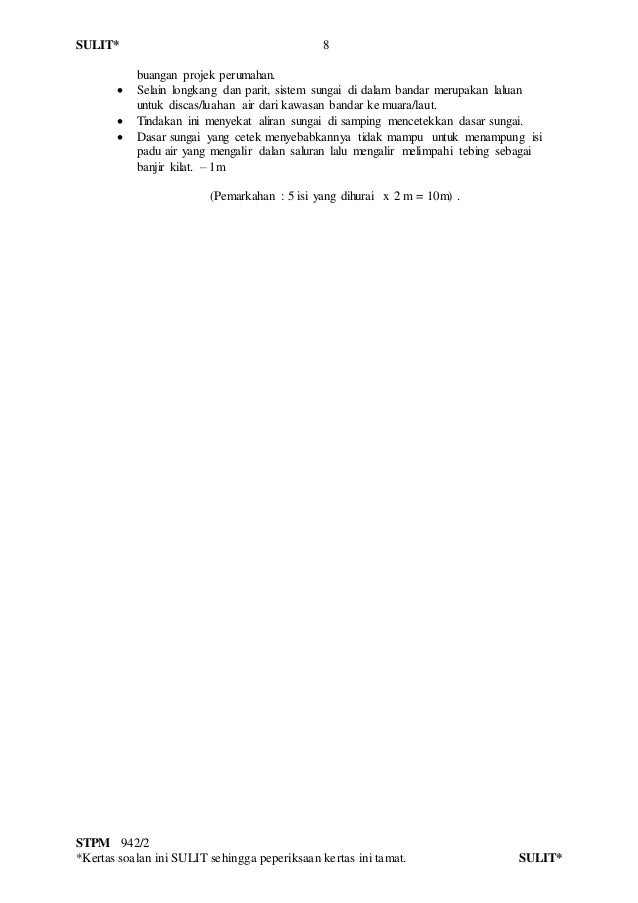 Skema Jawapan Trial S2 2019  SMK Pamol, Sandakan, Sabah