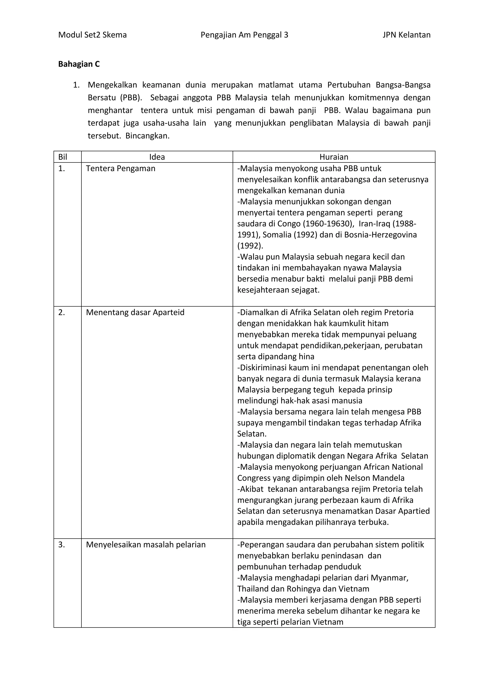 Skema modul p3_pengajian_am_2013_set_2[1] | PDF