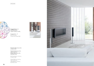Suggestione _5
     Pavimento Brio
     Parete Fonika e Unika

     Suggestion _5
     Brio Flooring
     Fonika and Unika Wall




     Pavimento Brio ﬁnitura Skin
     Ice Resin 3292

     Parete Fonika ﬁnitura Skin
     Urban Grey 3277
     Parete Unika ﬁnitura Skin
     Red Metal 3294

     Brio Flooring Skin ﬁnishing
     Ice Resin 3292

     Fonika Wall Skin ﬁnishing
     Urban Grey 3277
     Unika Wall Skin ﬁnishing
     Red Metal 3294

20
 