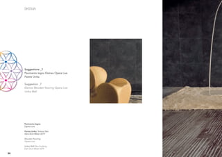 Suggestione _7
     Pavimento legno Elemex Opera Live
     Parete Unika

     Suggestion _7
     Elemex Wooden ﬂooring Opera Live
     Unika Wall




     Pavimento legno
     Opera Live

     Parete Unika ﬁnitura Skin
     Dark Acid Metal 3279

     Wooden ﬂooring
     Opera Live

     Unika Wall Skin ﬁnishing
     Dark Acid Metal 3279

26
 
