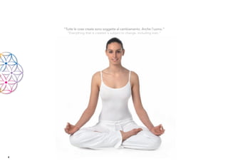 “Tutte le cose create sono soggette al cambiamento. Anche l’uomo.“
      “Everything that is created is subject to change. Including man.“




4
 