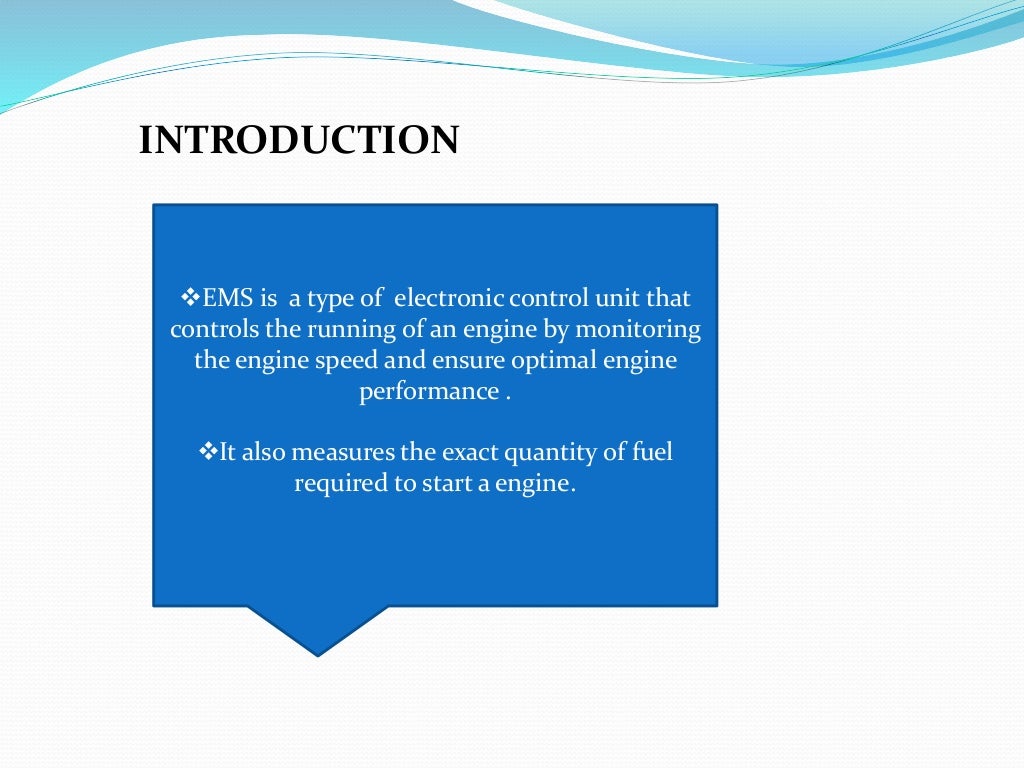 Engine Management System