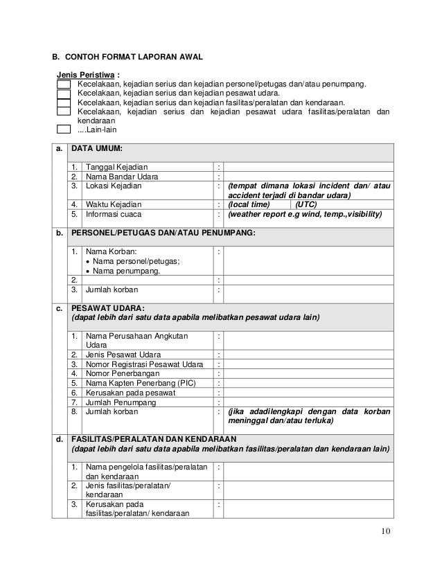 Skep 40-iii-2010 ac incident accident report