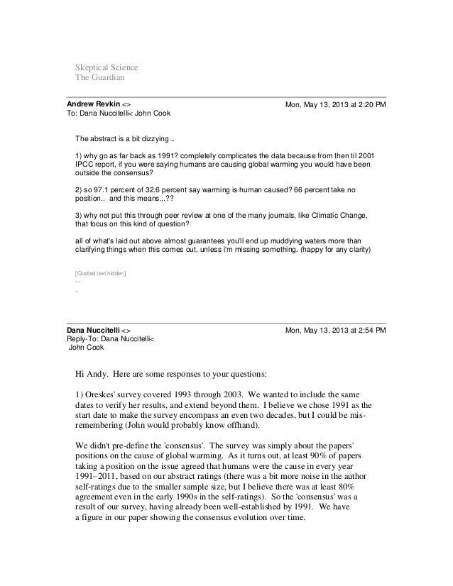 Exploring a paper seeing a longstanding scientific consensus on human-driven global warming Slide 2