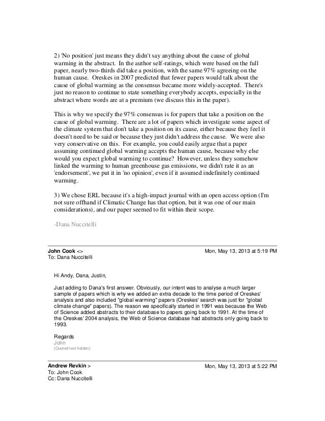 Exploring a paper seeing a longstanding scientific consensus on human-driven global warming Slide 3