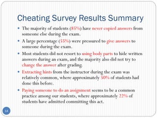 Investigating Students’ Attitude towards Cheating and Plagiarism | PDF