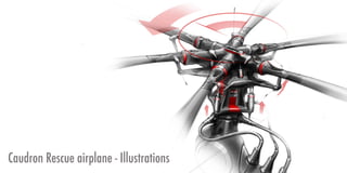 Caudron Rescue airplane - Illustrations
 