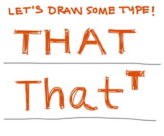 Sketchnote Workshop Deck: That Conference 2013