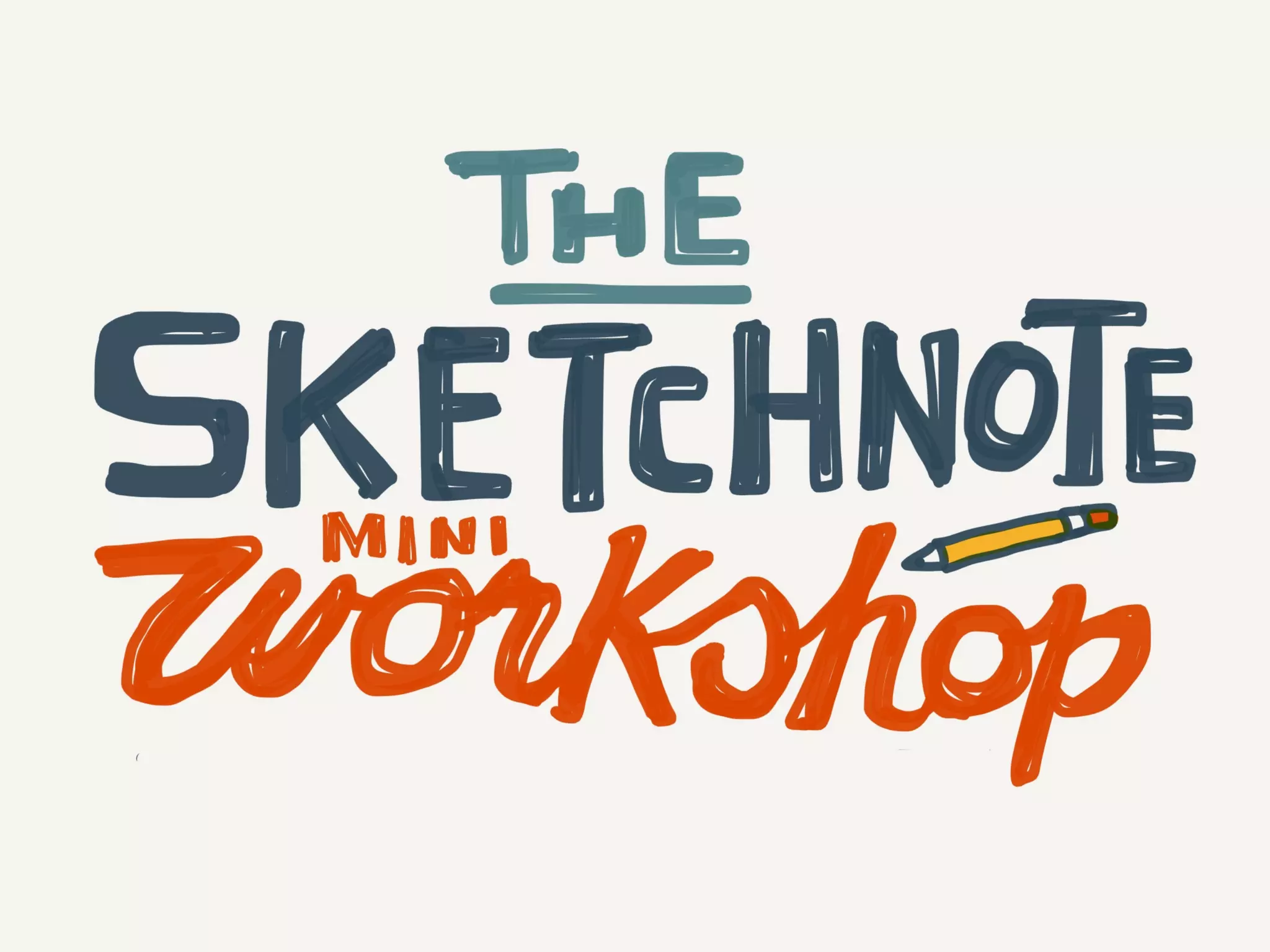 The Sketchnote Mini-Workshop