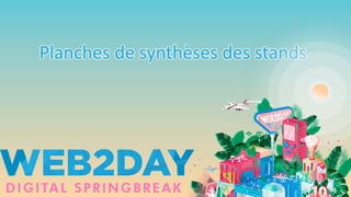 Planches de synthèses des stands
 