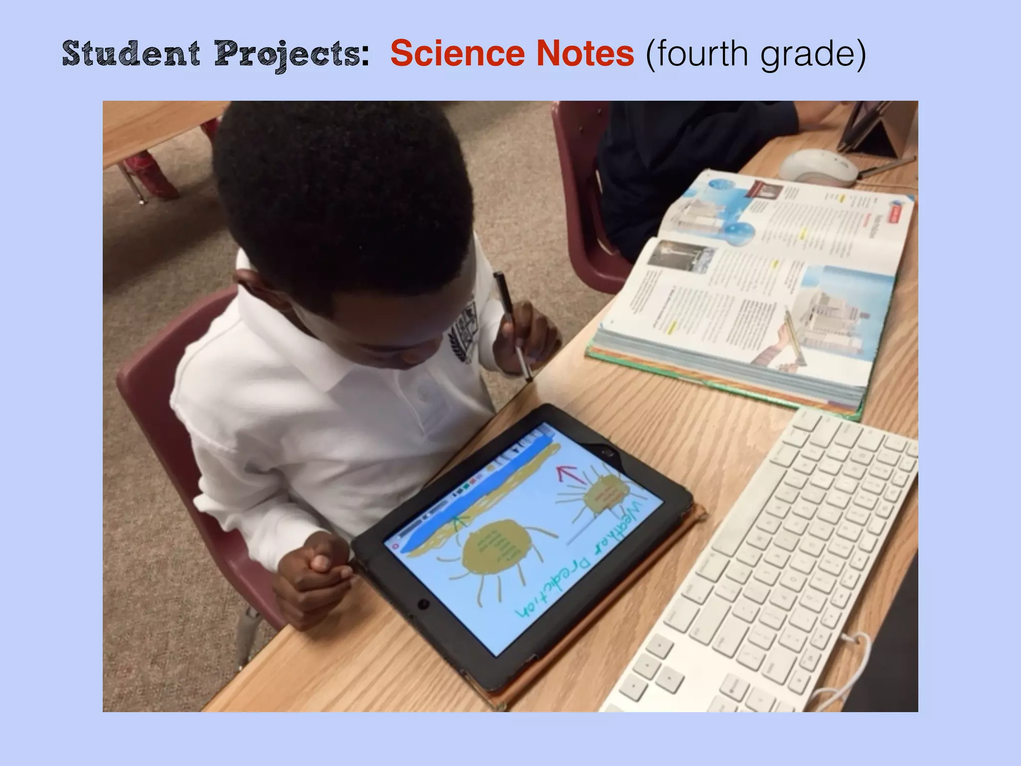 Student Projects: Science Notes (fourth grade)
 