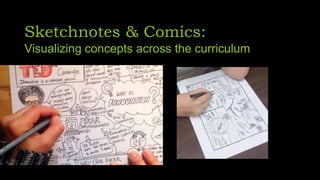 Sketchnotes & Comics:
Visualizing concepts across the curriculum
 