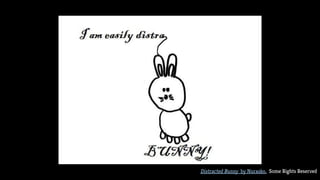 Distracted Bunny by Nurasko, Some Rights Reserved
 
