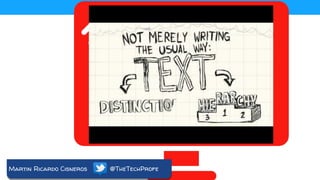 Martin Ricardo Cisneros @TheTechProfe
 