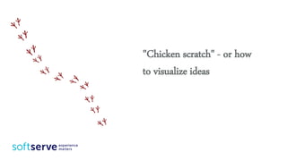 "Chicken scratch" - or how
to visualize ideas
 