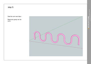 stap 5:



Geef de vorm een kleur.

Maak een groep van de
vorm.
 