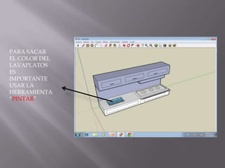 PARA SACAR
EL COLOR DEL
LAVAPLATOS
ES
IMPORTANTE
USAR LA
HERRAMIENTA
“PINTAR”
 