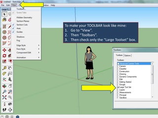 To make your TOOLBAR look like mine:
1. Go to “View”.
2. Then “Toolbars”.
3. Then check only the “Large Toolset” box.
 