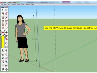 Use the MOVE tool to move the figure to another loca
 
