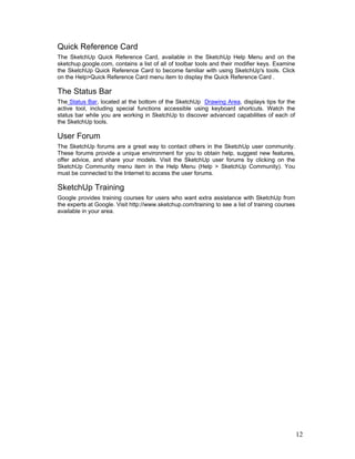 Sketchup user guide | PDF