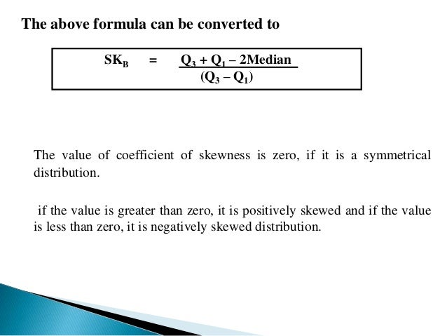 Coefficient Of Skewness Calculator Software Method Coefficient Of Skewness Calculator Software Method