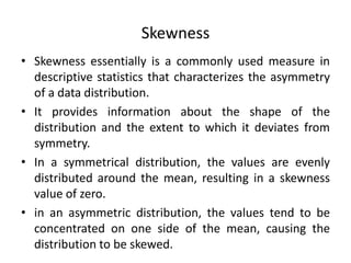 Skewness and Kurtosis[1].pptx