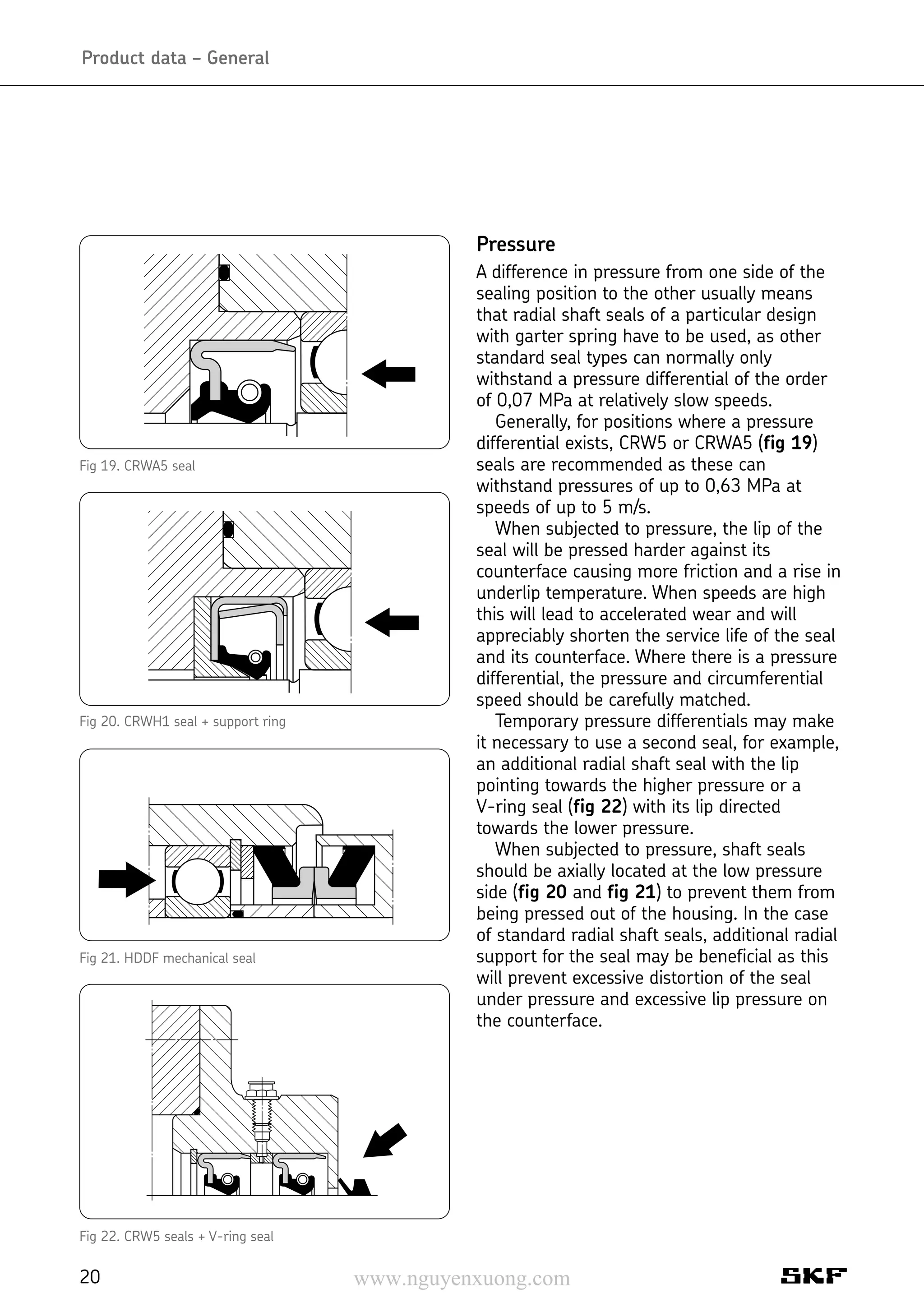 Exampleclass Seal Skf industrial shaft seals gc 5300 (1) | PDF