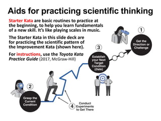 Practice Kata Starter Kata for Scientific Thinking | PPTX