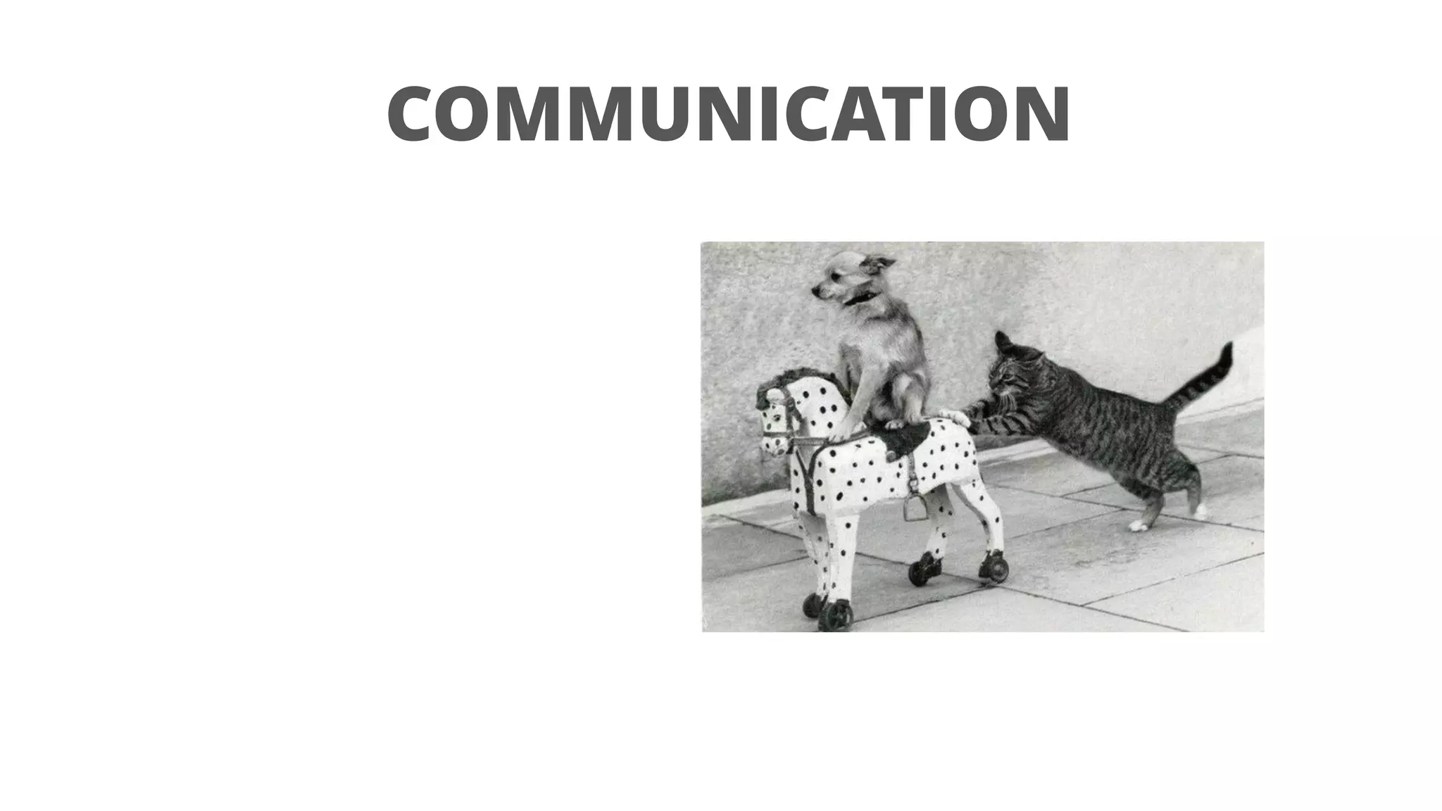 COMMUNICATION
 