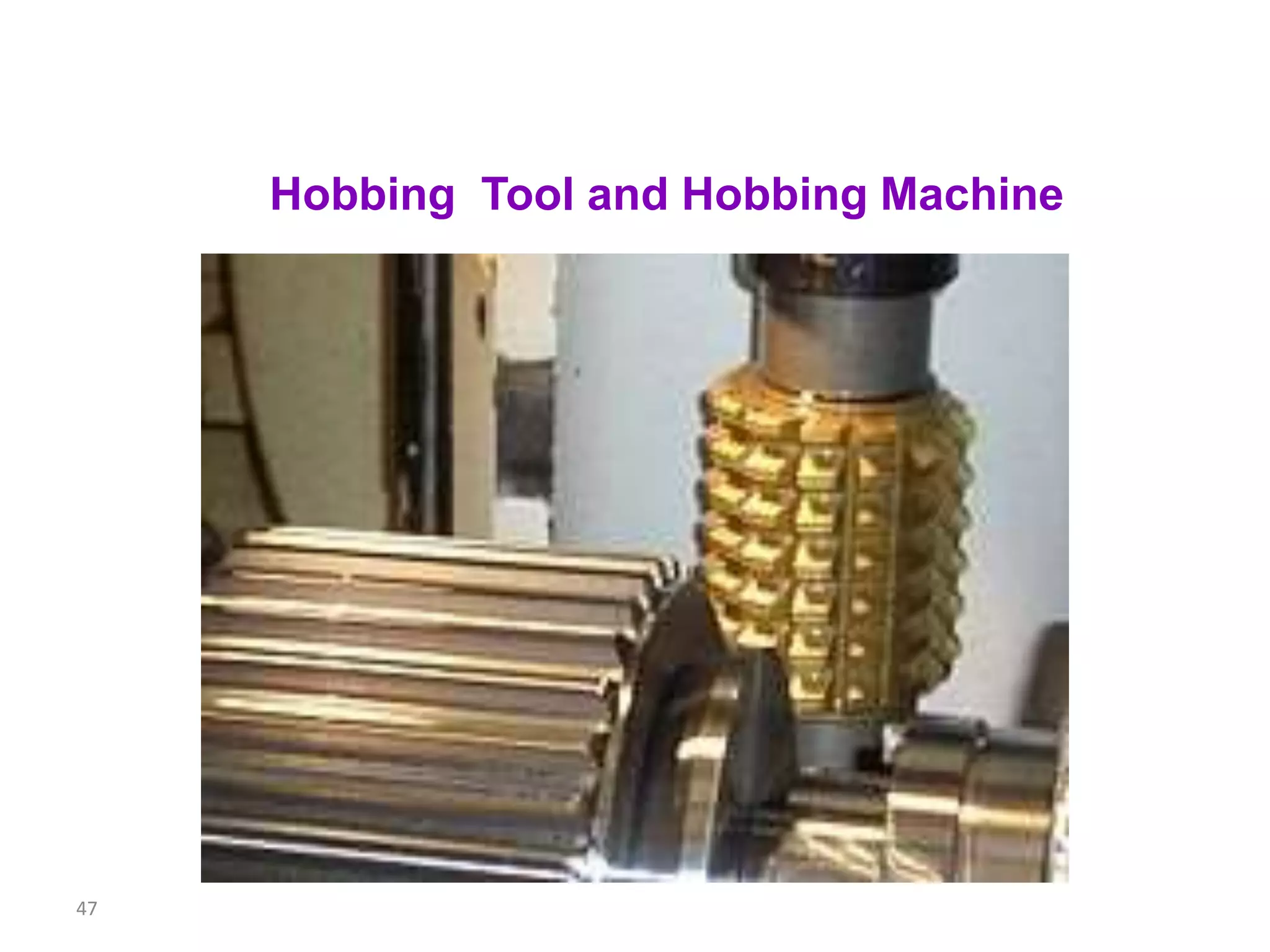 47
Hobbing Tool and Hobbing Machine
 