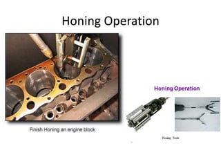 Honing Operation
 