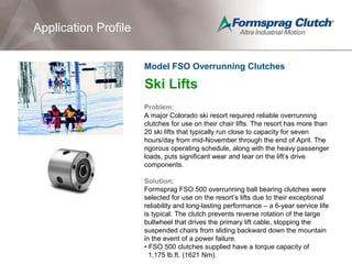Ski Lift & Amusement Ride Applications & Innovations | PPT