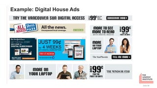 Example: Digital House Ads
Slide 98
 