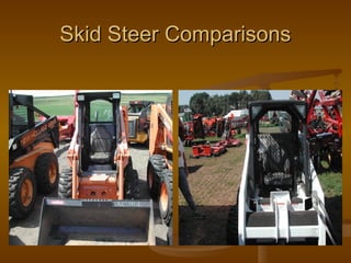 Skid Steer Loader safety presentation for the operator | PPT