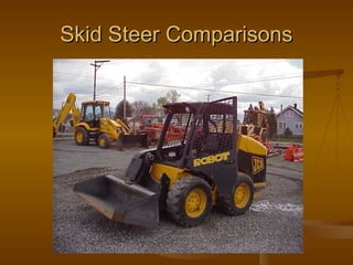 Skid Steer Loader safety presentation for the operator | PPT
