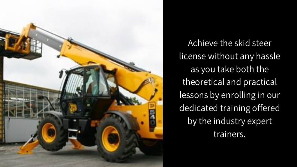 Skid Steer Ticket & License Service in Brisbane