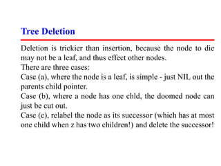 Skiena algorithm 2007 lecture05 dictionary data structure trees | PDF