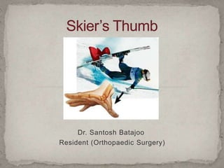 Dr. Santosh Batajoo
Resident (Orthopaedic Surgery)
 