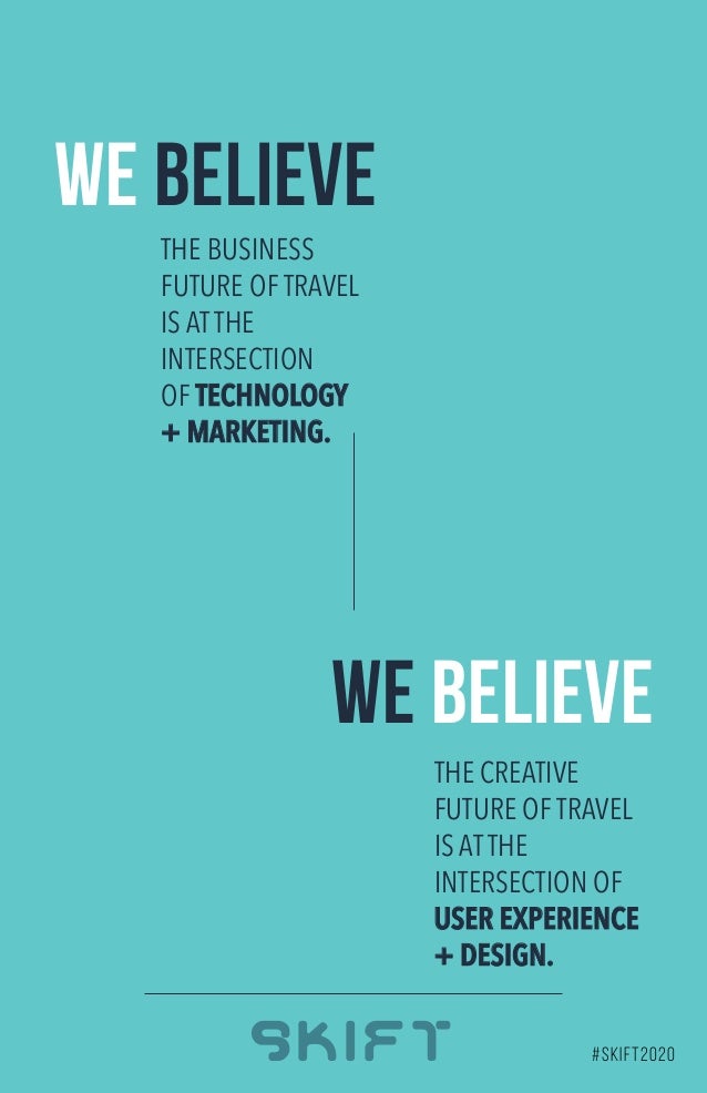 Skift Manifesto on the Future of Travel in 2020