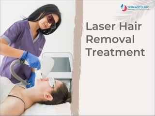 Laser hair removal treatment 