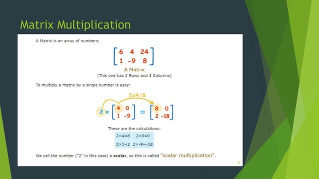 BASICS OF MATRICES WITH APPLICATION IN ENGINEERING | PPTX | Physics ...