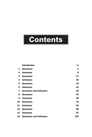501 Synonyms And Antonyms Questions 501 Synonyms And Antonyms Questions