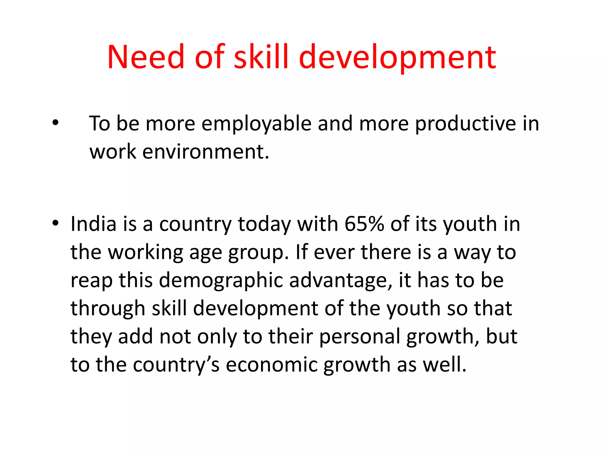 Skill development | PPTX